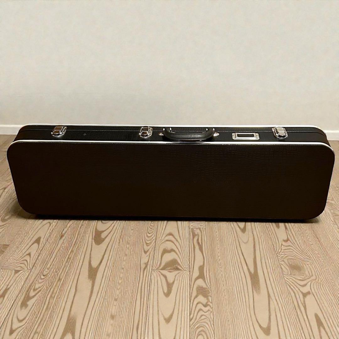 ほぼ未使用級❣️極美品✨ 沖縄三線 人工皮 蛇柄胴 琉球唐草刺繍 ハードケース付き