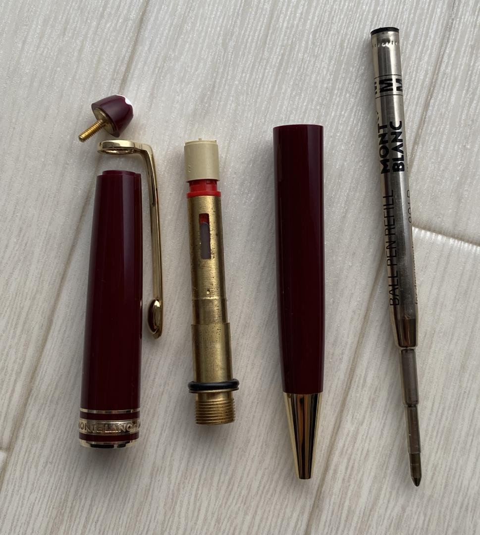 西ドイツ製　美品 モンブラン ボルドー ゴールド 164 クラシック ボールペン