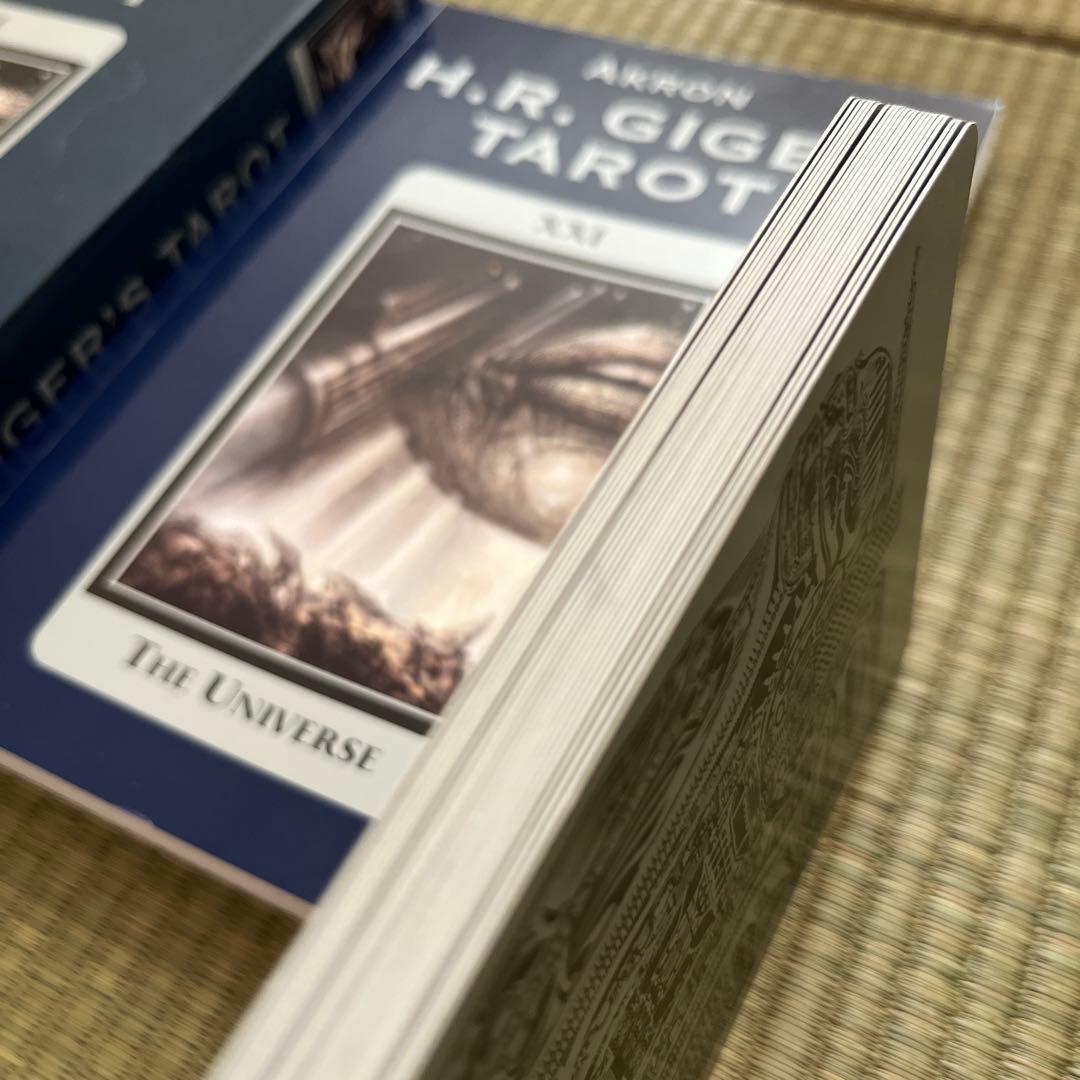 HRギーガー タロットカード 洋書 エイリアン GIGER'S TAROT