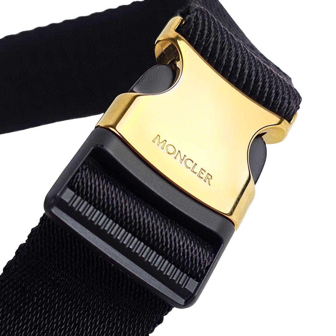 未使用 MONCLER FELICIE ボディバッグ ウエストバッグ ブラック