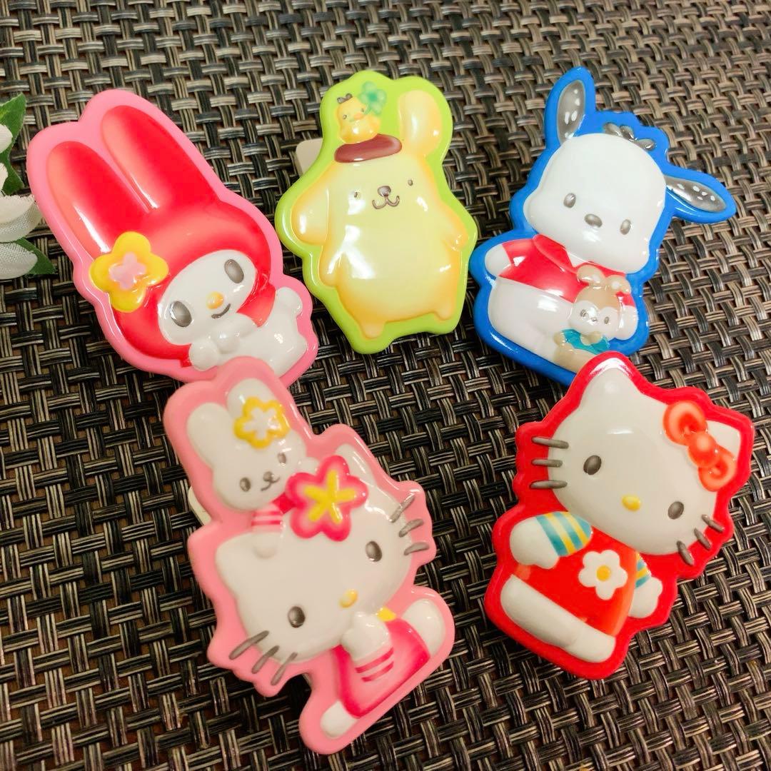 非売品　ハローキティ サンリオ　キャラクターズ　マスコットクリップ　希少