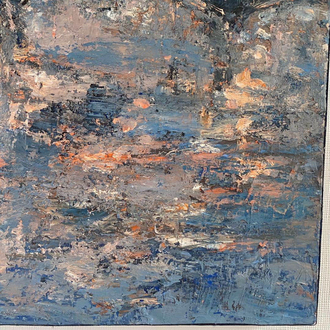 【美品♥️】 パリ 油絵 セーヌ川 橋 ⭐︎ フランス購入 絵画 ⭐︎ Paris ♪