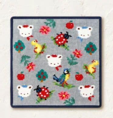 フェイラー×ファミリア　ハイジアップルフォレスト　ハンカチ