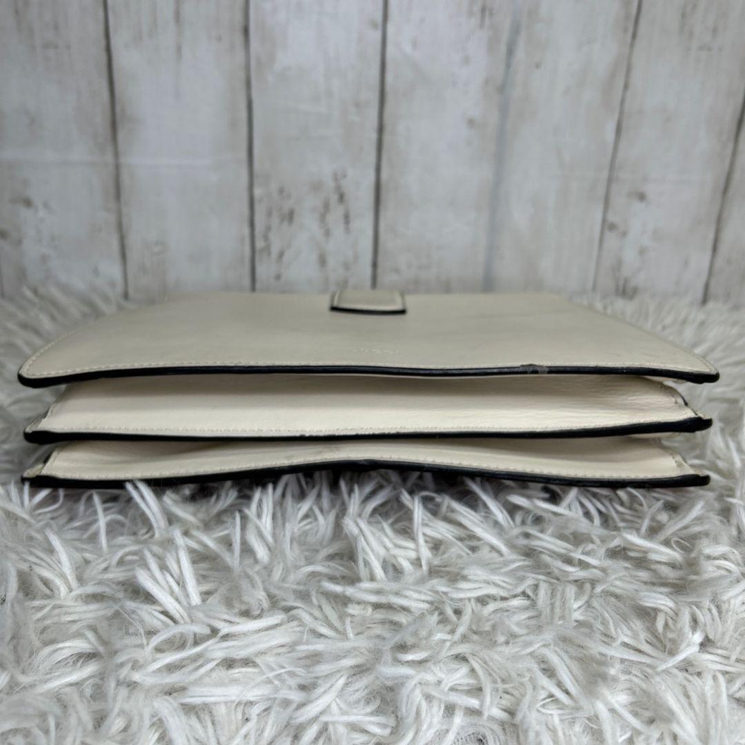 GUCCI バンブー ディオニュソス ミディアム ハンドバッグ　レザー