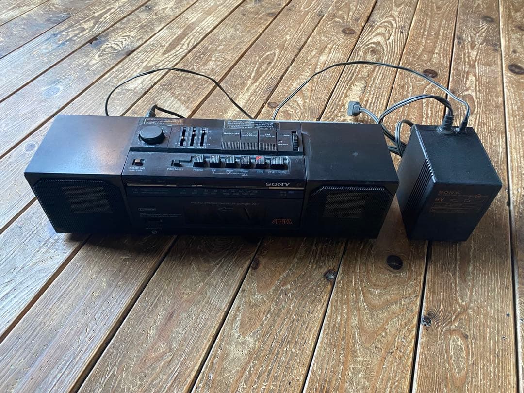 ONY ZXー7 AM FM ステレオカセットレコーダー