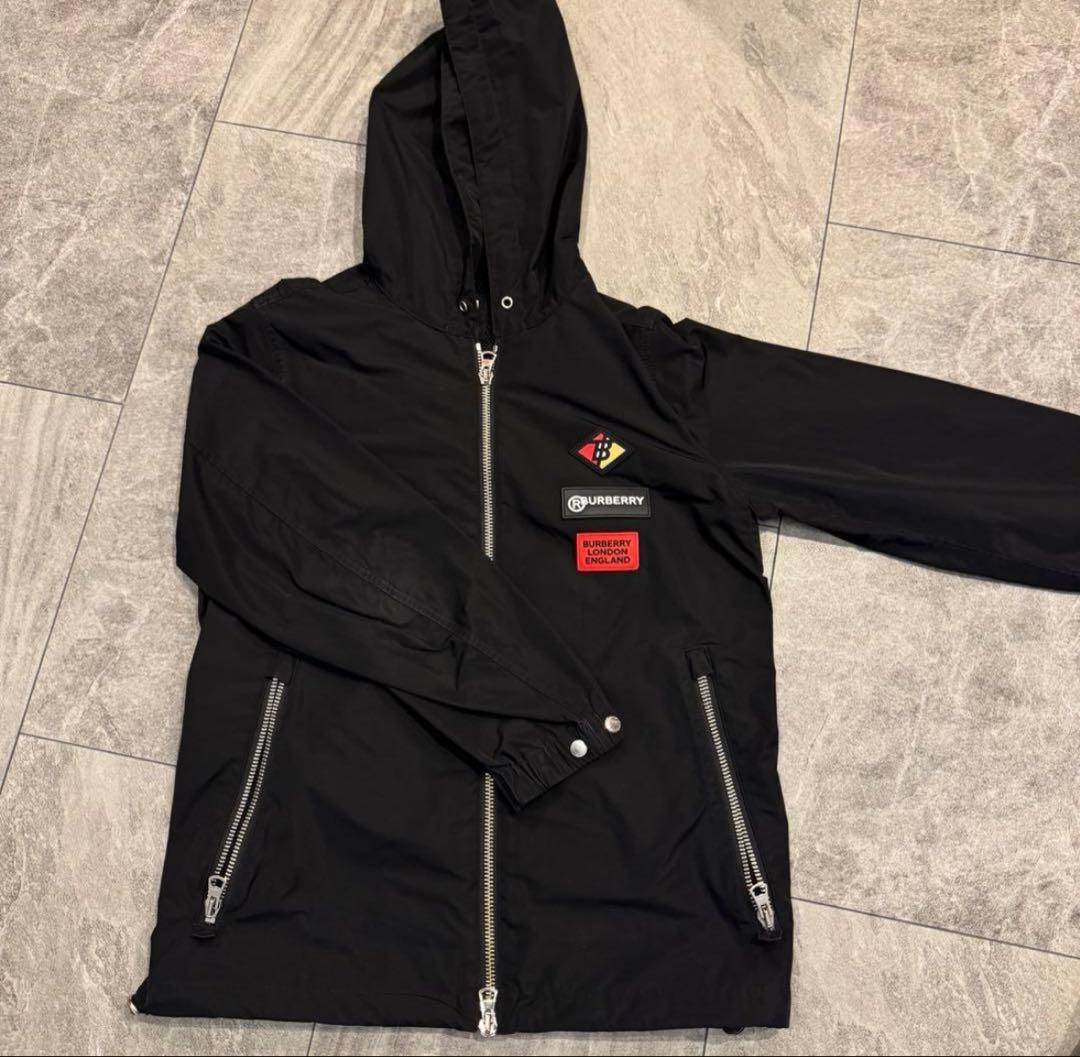 Burberry バーバリー　ナイロンジャケット　ブラック　Sサイズ