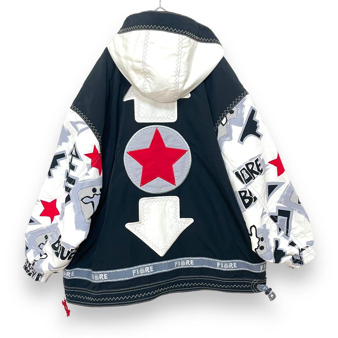 バウバウフィオーレ　アシックス　スノボーウェア(M/9)日本製　スキーウェア