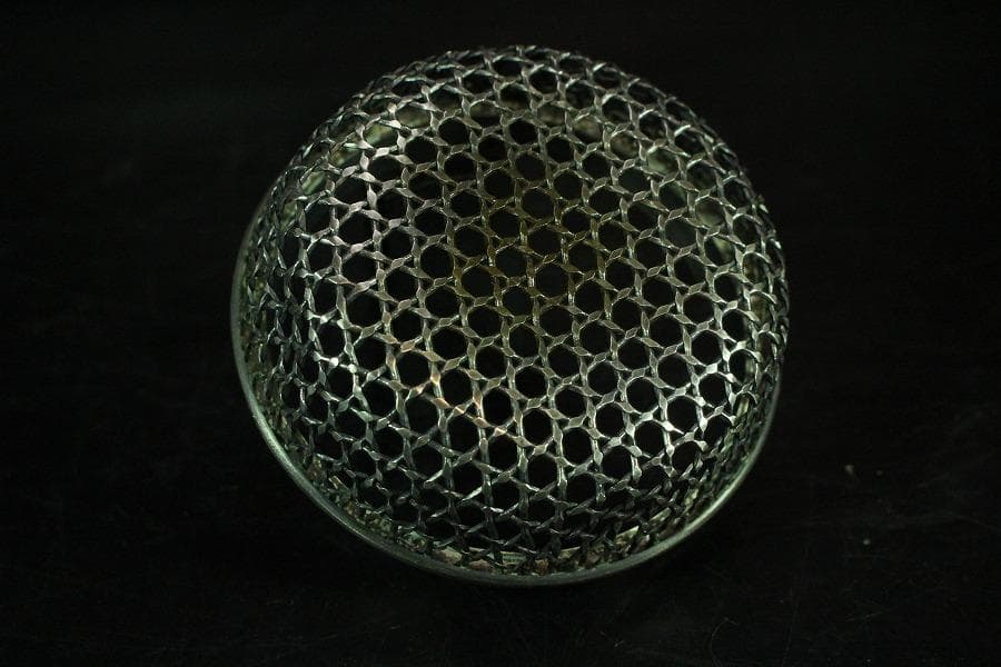 初代 宮永東山作 青磁香炉 銀火屋 37g 共箱 古美術(K-A640)