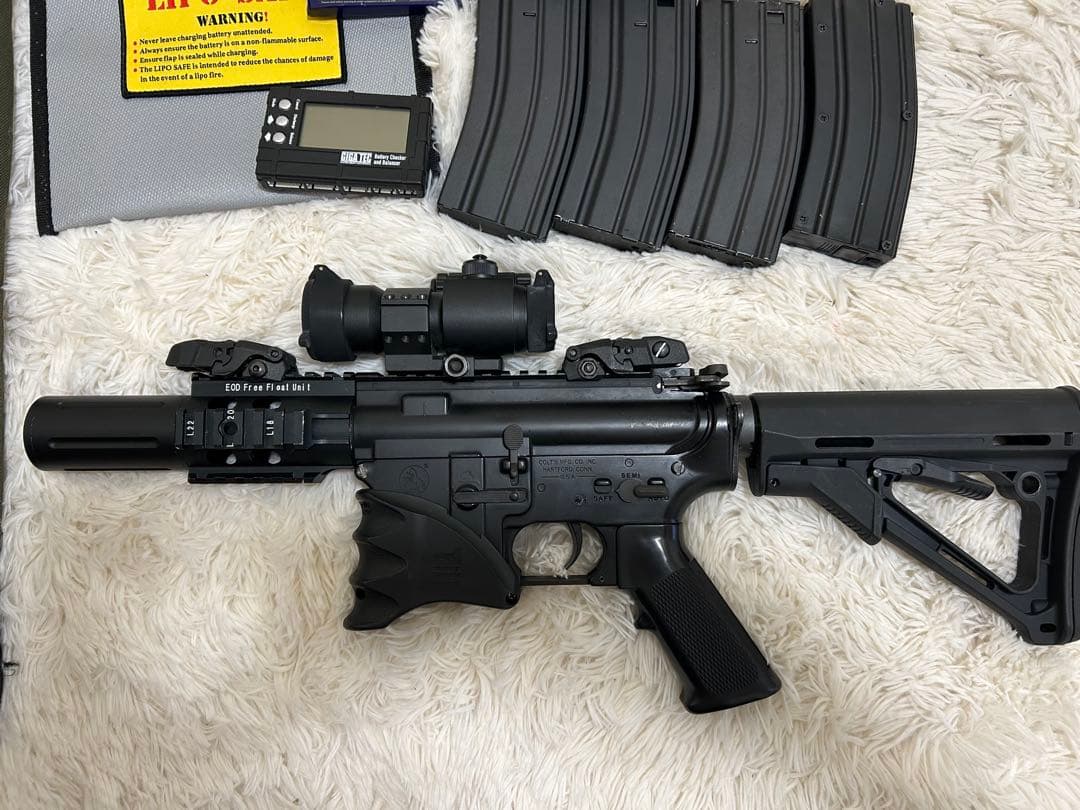 東京マルイM4 STD改 CQB仕様 システマメタルフレーム メンテナンス済 他