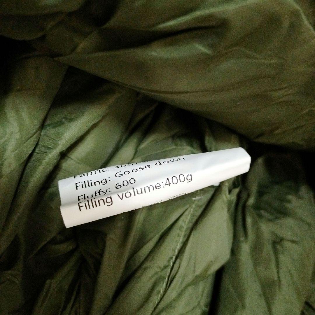 キャンプグリーブ ダウンシュラフ 寝袋 マミー型 羽毛 コンパクト