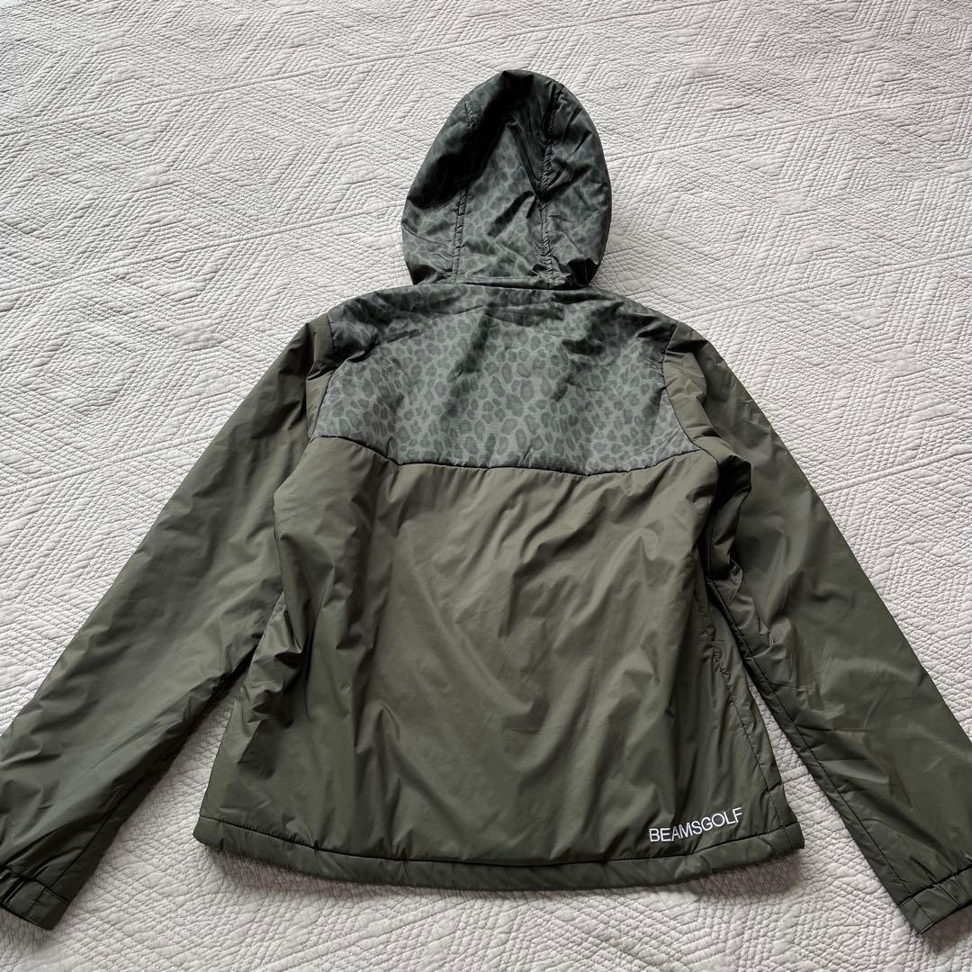 BEAMS GOLF レオパード 中綿ブルゾン