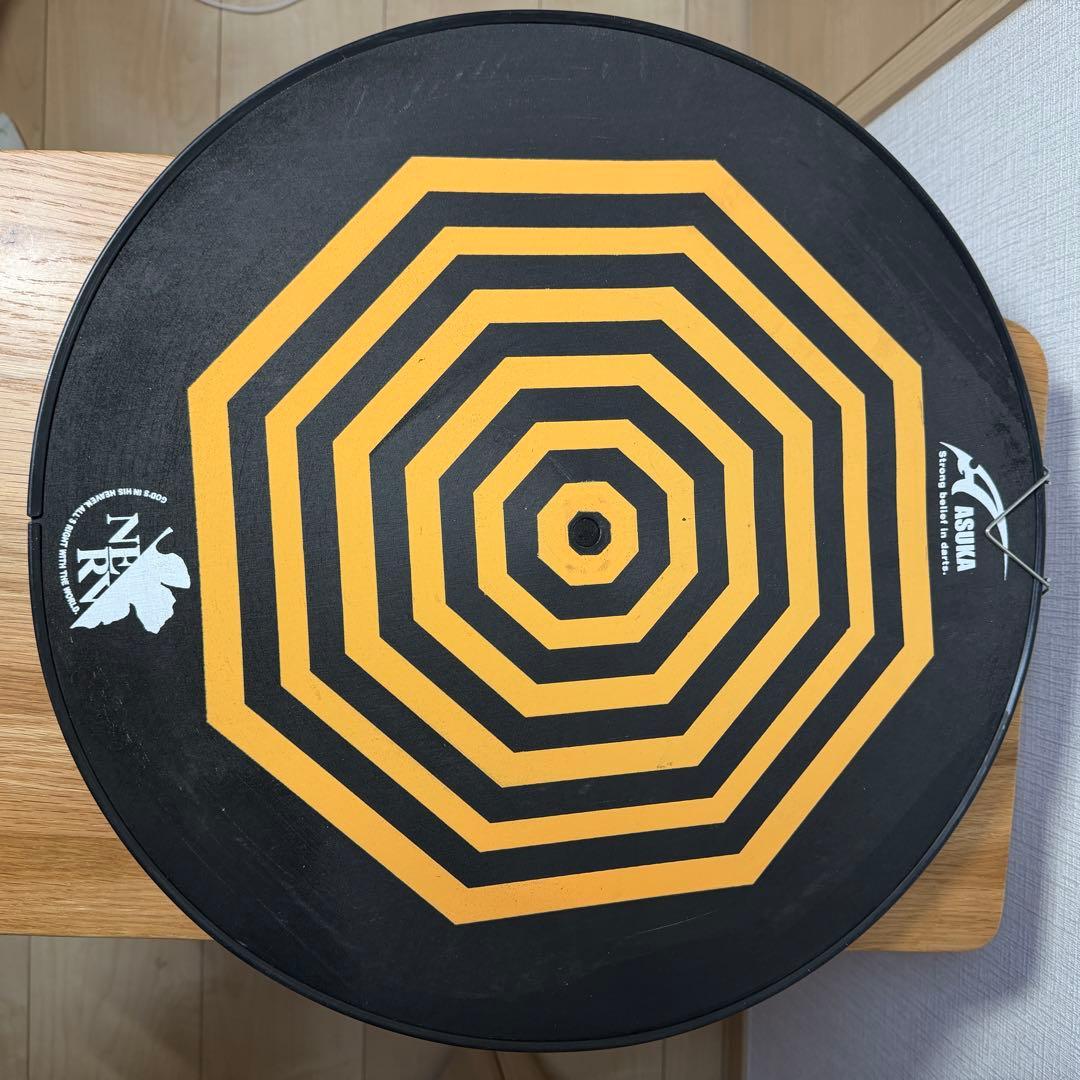 未使用 エヴァンゲリオン NERV ダーツボード ハードダーツ ASUKA 廃盤