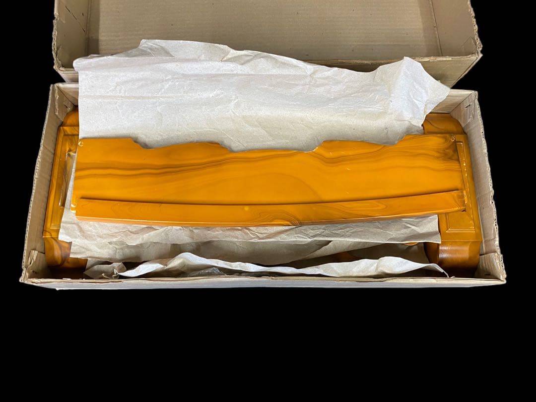 G 模造刀　模擬刀　武具　2本　透かし鍔　刀掛け付き　5本掛け　分解式