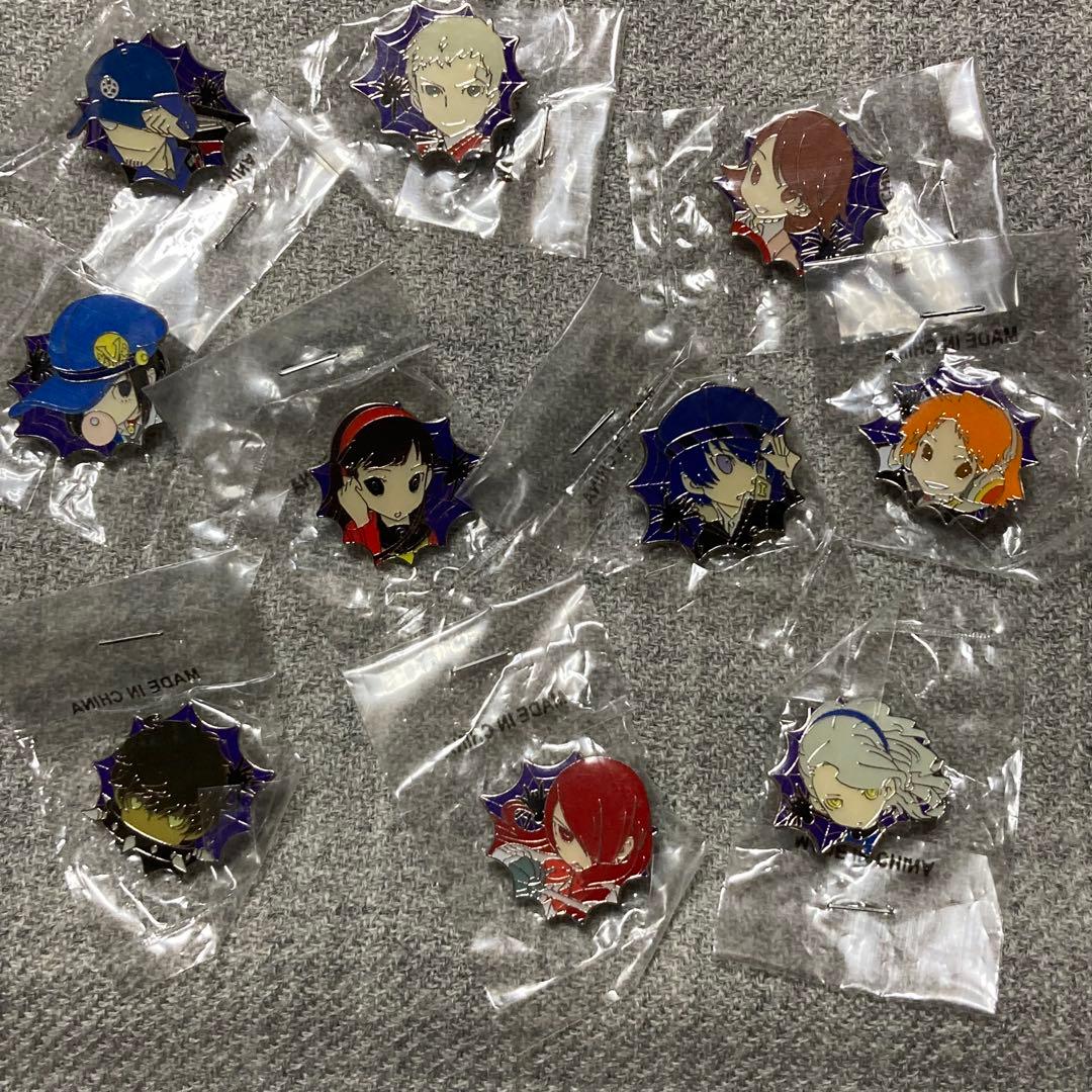 ペルソナQ ピンズ　ピンバッジ　ゲーマーズ限定