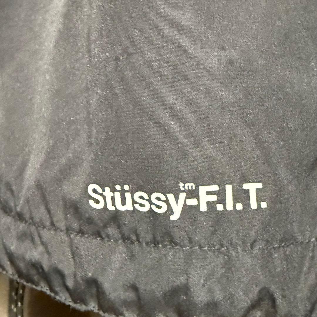 ステューシー Stussy F.I.T. 中綿ナイロンジャケット MA-1風 黒