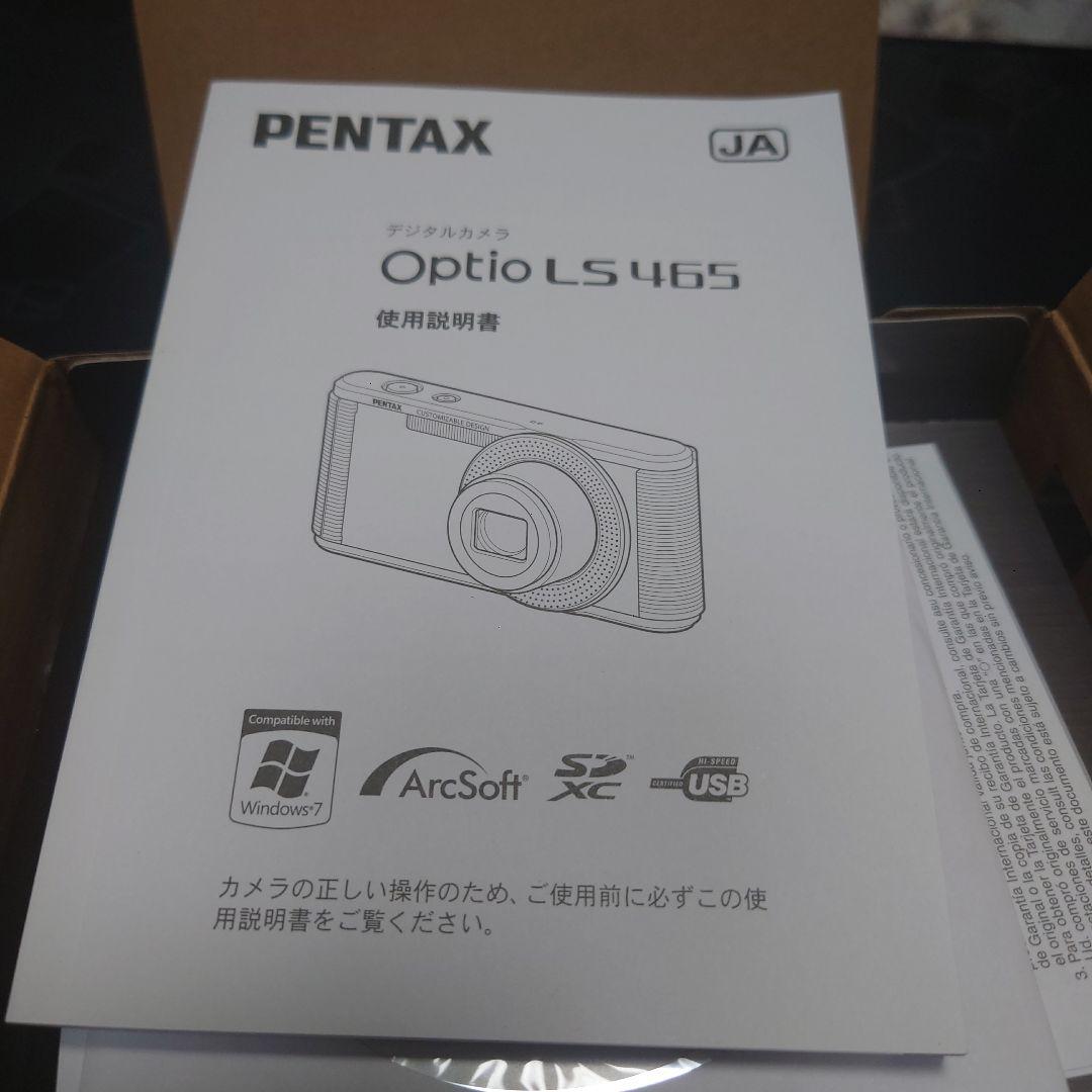 PENTAX Optio LS465 ピンク 16MP 5倍ズーム 新品未使用
