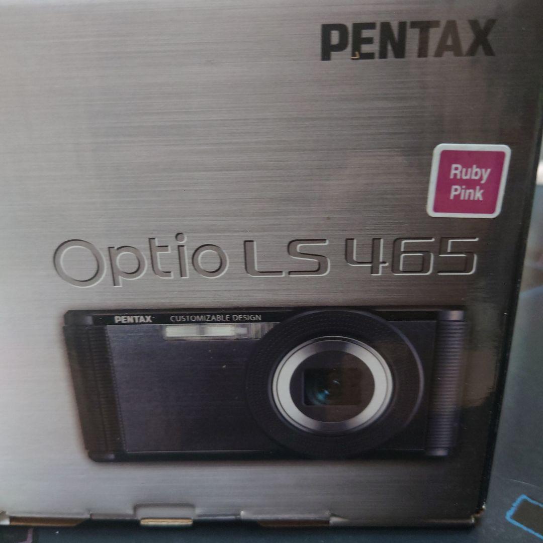 PENTAX Optio LS465 ピンク 16MP 5倍ズーム 新品未使用