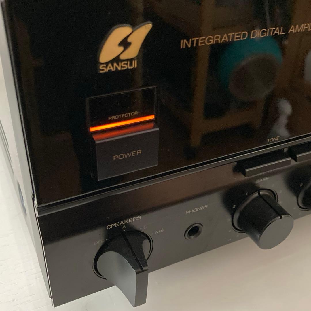 SANSUI AU-α777DG プリメインアンプ　ヴィンテージ　＊通電確認のみ
