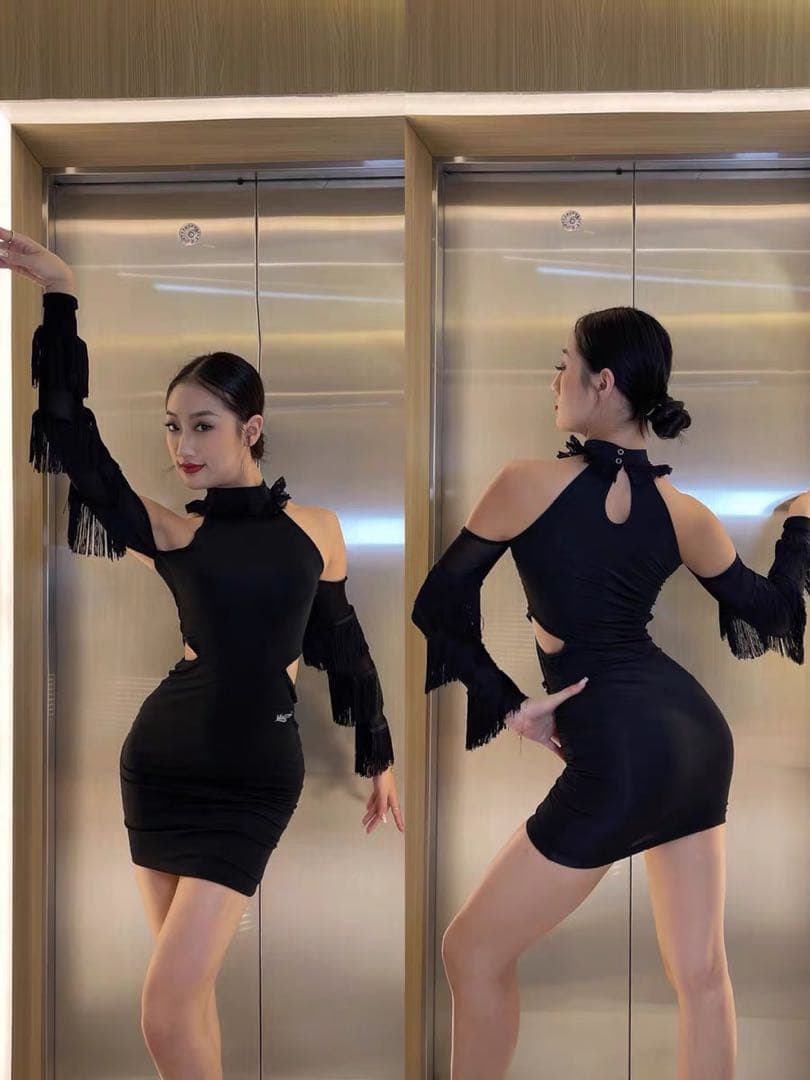 社交ダンス衣装　ダンスドレス　ダンスウェア　ダンス　ドレス　新品