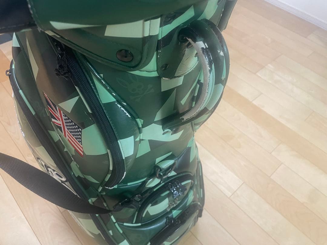 Psycho Bunny キャディバッグ サイコバニー カモフラージュ 迷彩