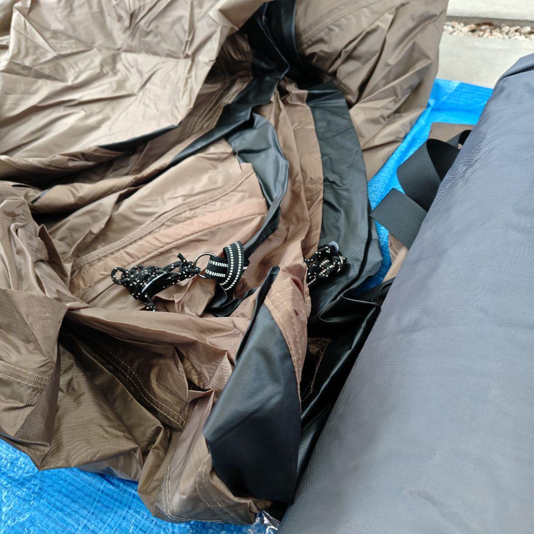 【美品】ヴァストランド トンネルテント デュオ（FRPポール仕様／タン）