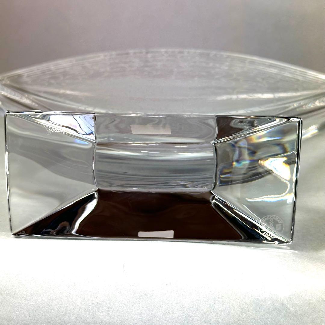 バカラ ランデブー フラワーベース エッチング ツタ模様 H21cm 新品未使用