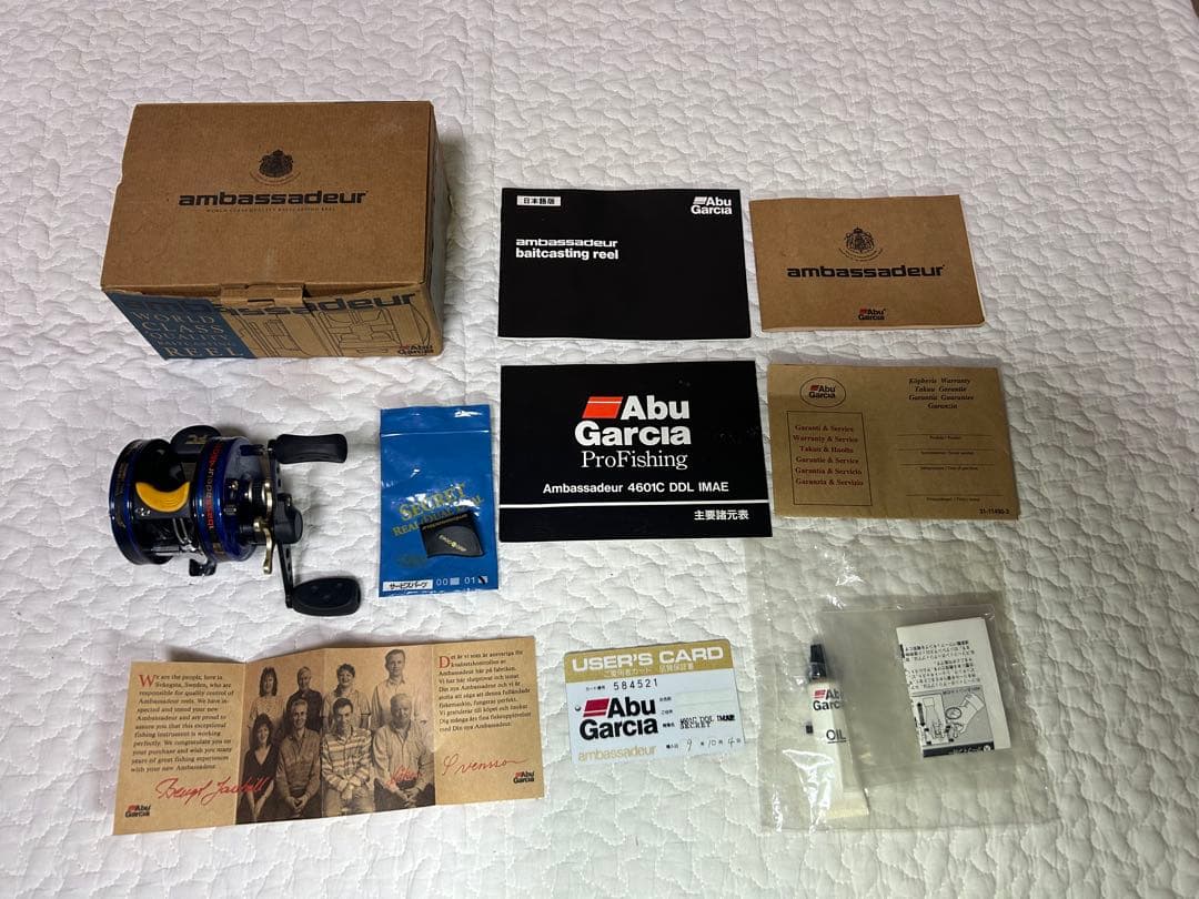 リール Abu Garcia Ambassadeur 4601C DDL IMAE