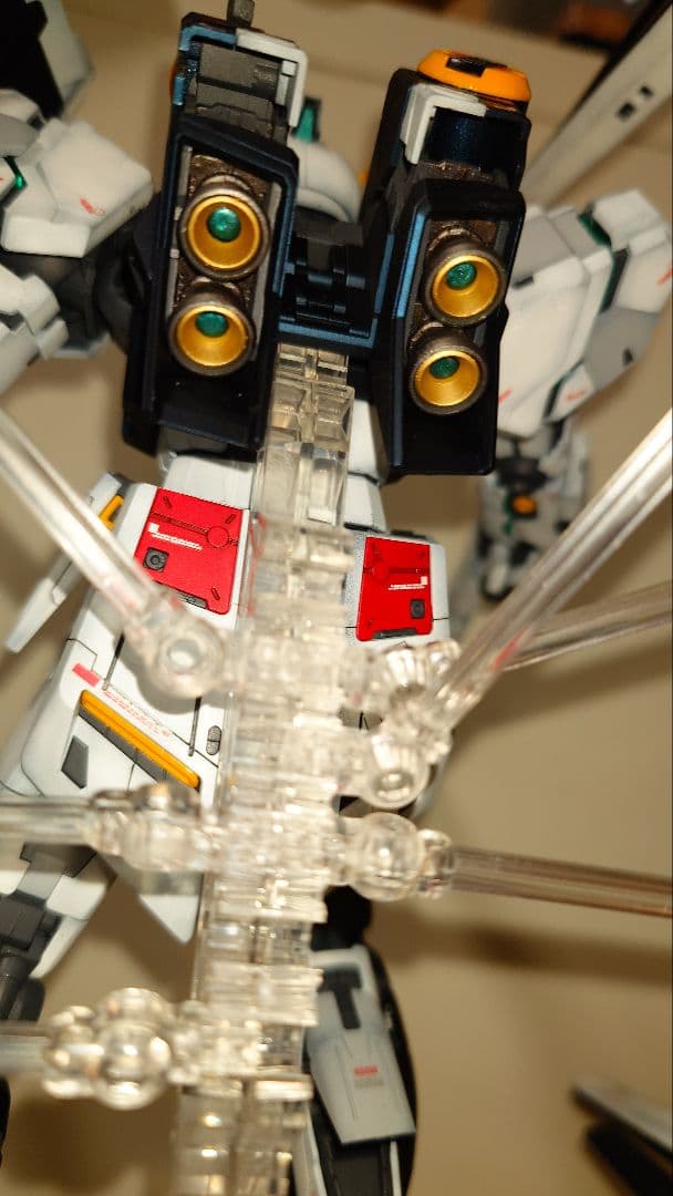 MG νガンダムver.Ka LEDライト機能付き 全塗装組立済