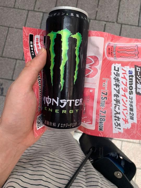 ソフトドリンク Monster energy