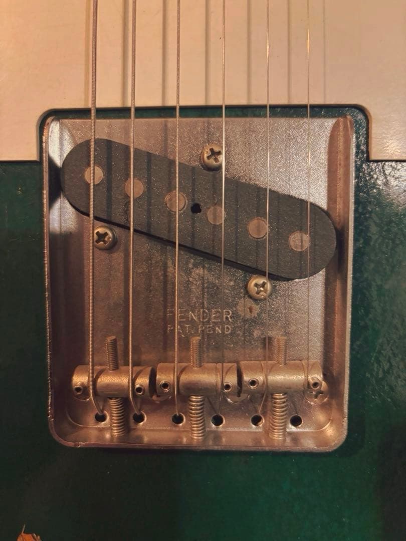 fender JAPAN テレキャスター レリック シャーウッドグリーン