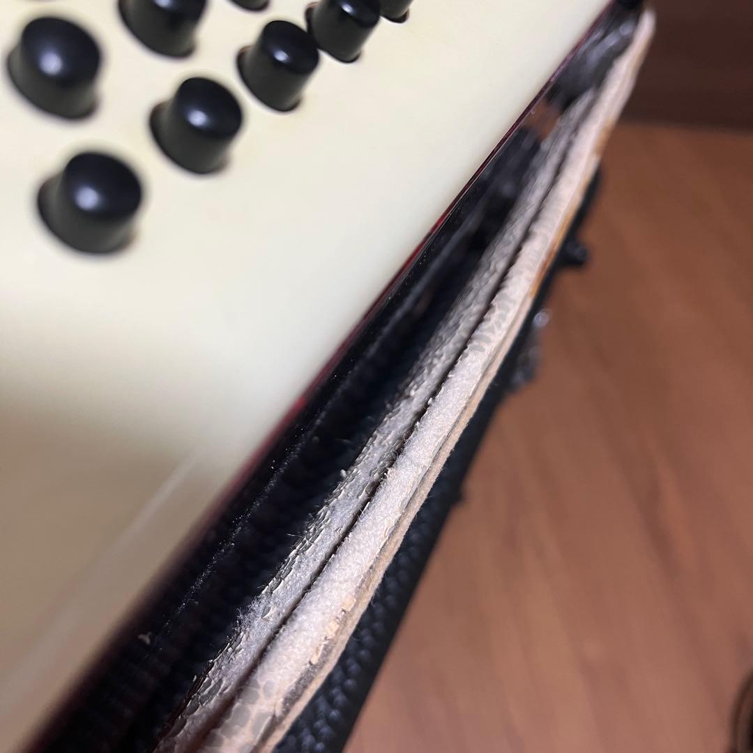 稼動品TOMBO トンボアコーディオン T-48 ケース付き 34鍵