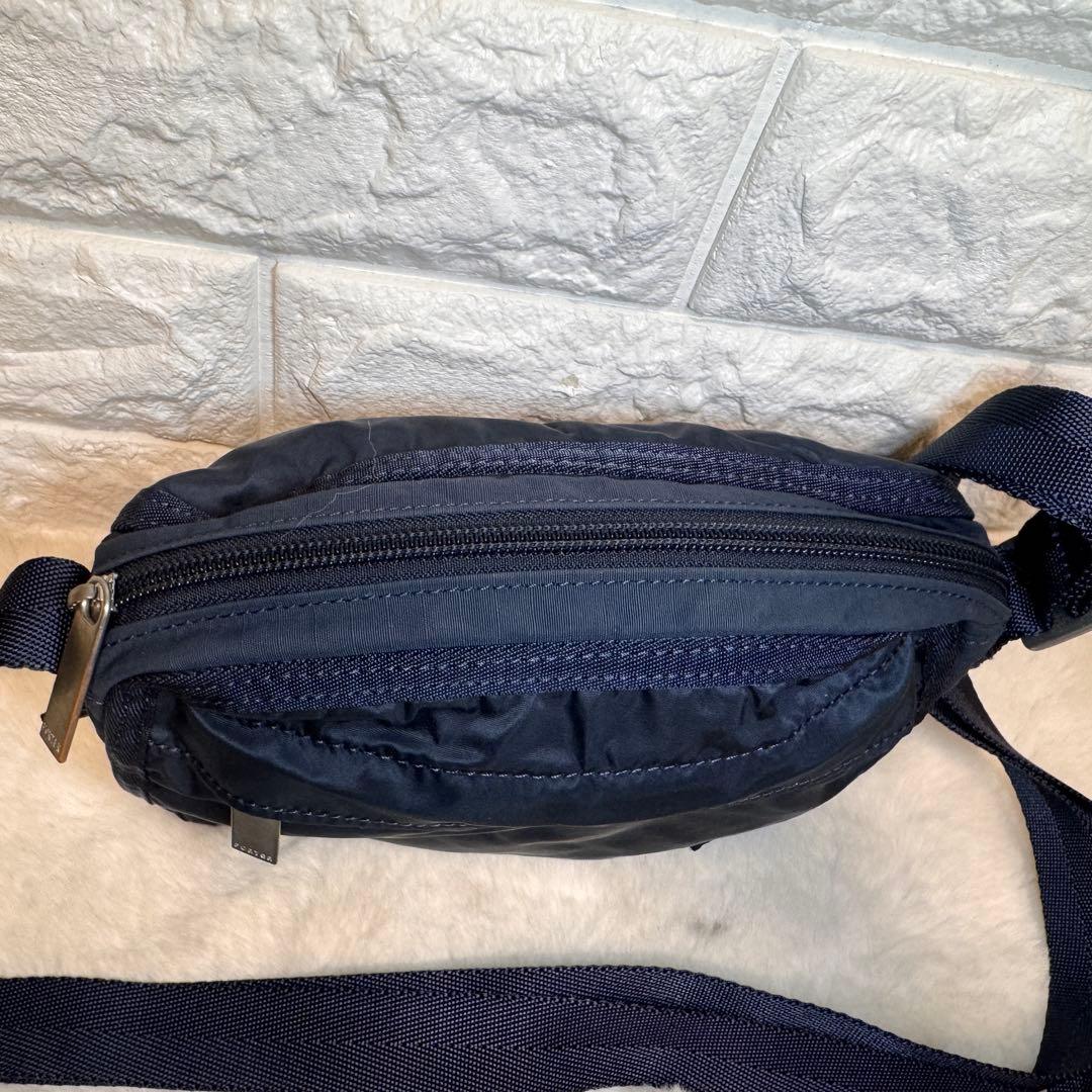 Porter ポーター Frame ショルダーバッグ ポシェット ネイビー