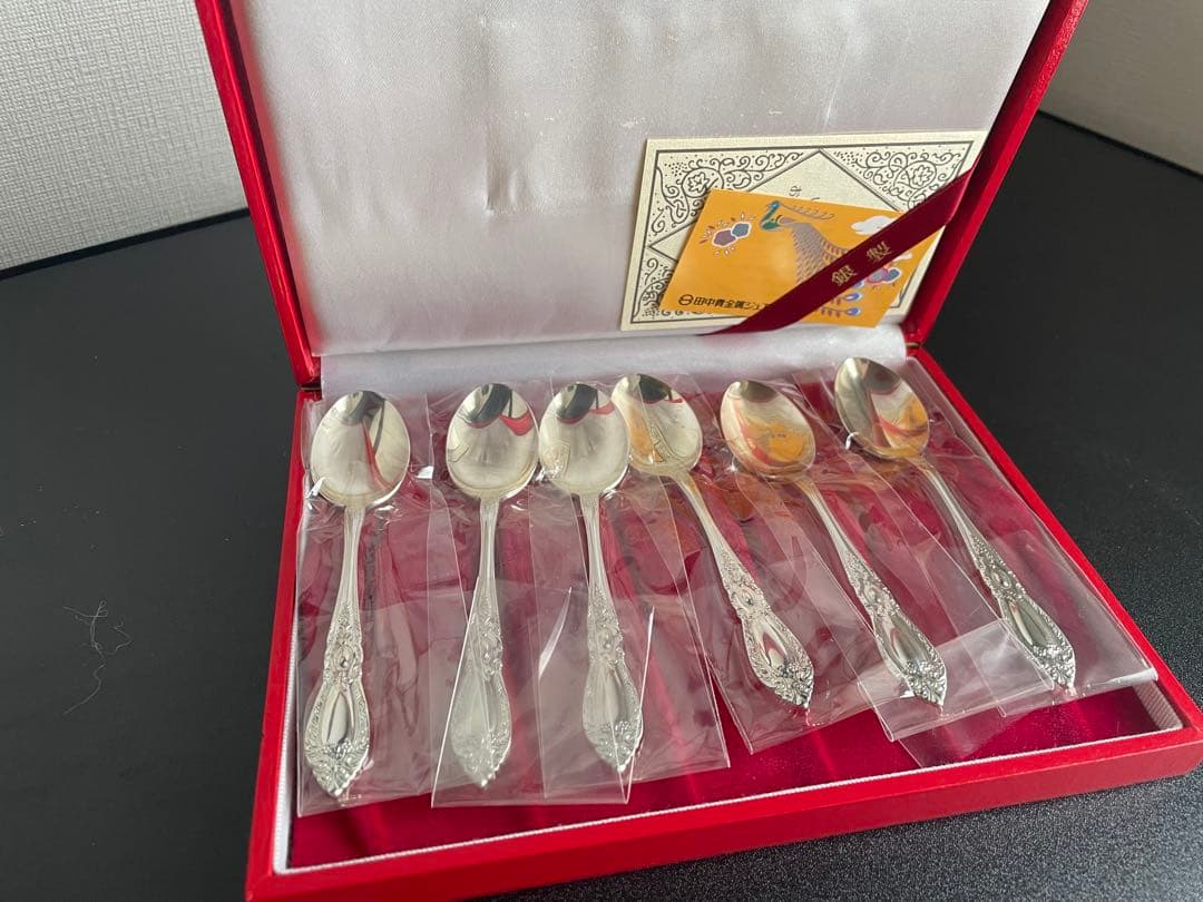 田中貴金属 スプーン 銀 silver925 96g 刻印