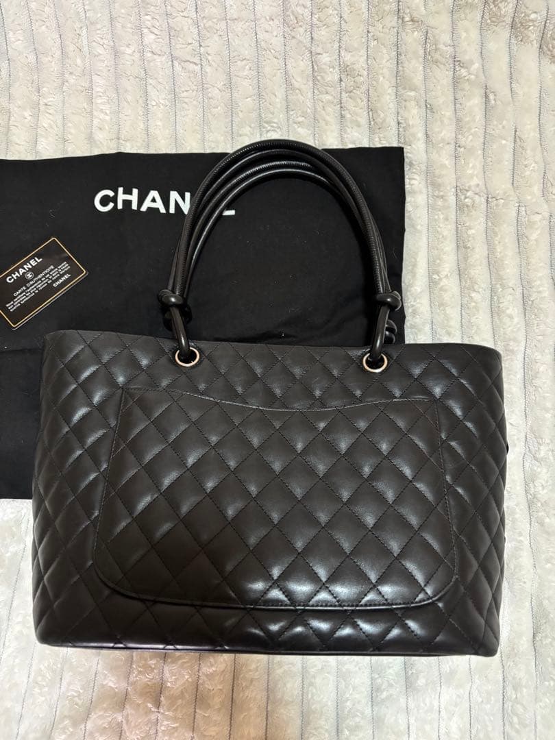美品☆CHANEL カンボンラインギャランティカード、保存袋付き
