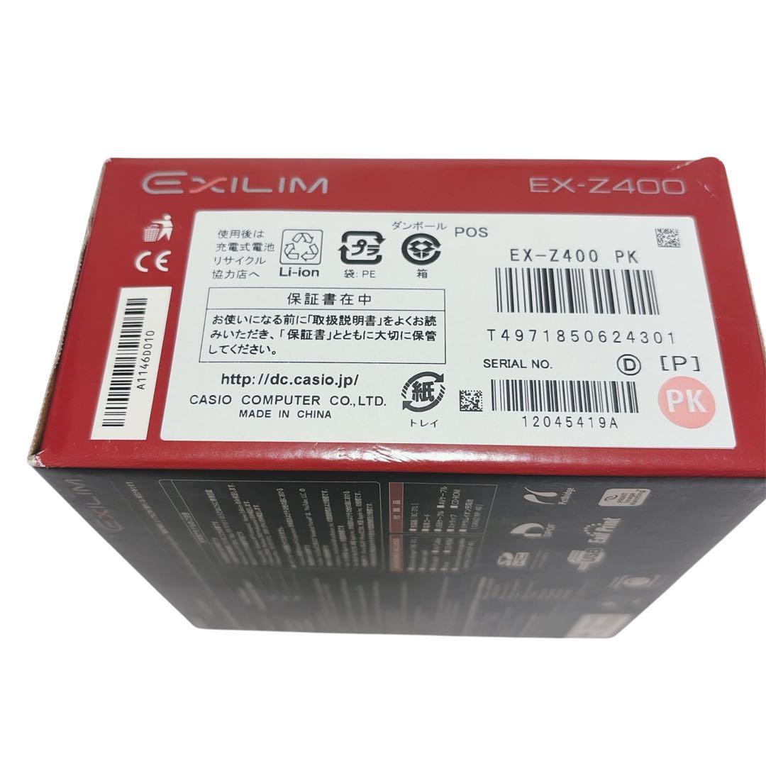 【美品】 CASIO デジカメ EXILIM EX-Z400 PK ピンク