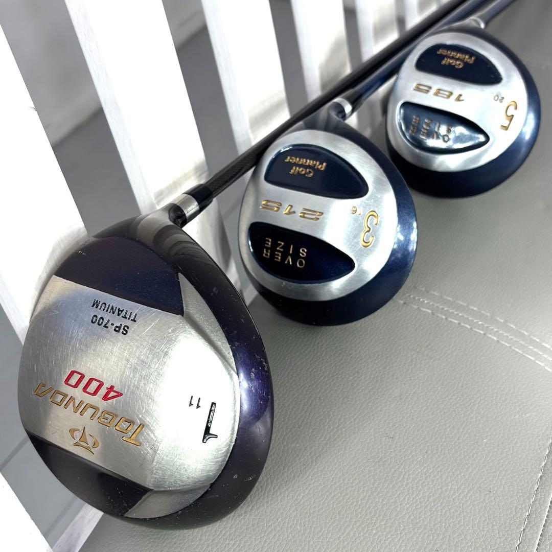 本格派 メンズゴルフクラブ 12本 フルセット ゴルフセット お試し品 初心者向