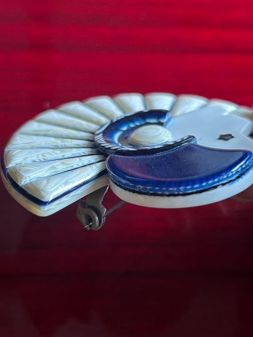 LEA STEN PARIS リアスタンヴィンテージブローチアールデコレディー