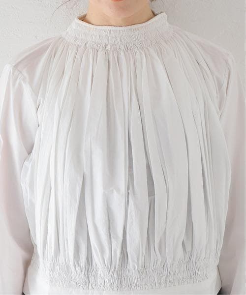 美品 シーオール 2万円 ギャザーブラウス ジャーナルスタンダード ホワイト