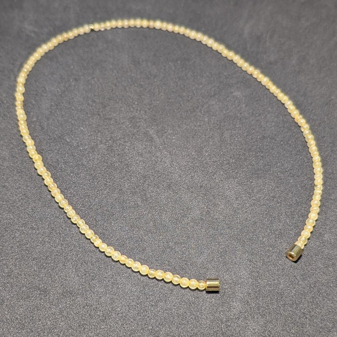 K18一粒×ゴールドルチル 贅沢3WAYジュエリー／金運・開運パワーストーン