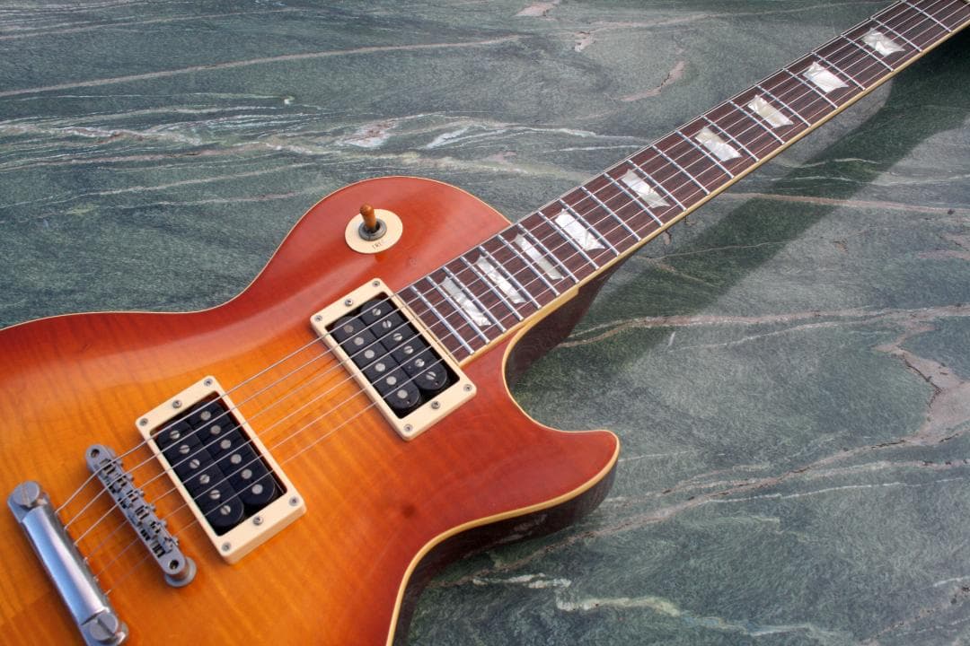 1991 Burny LG-75GR（フジゲン製 スラッシュモデル）ケース付