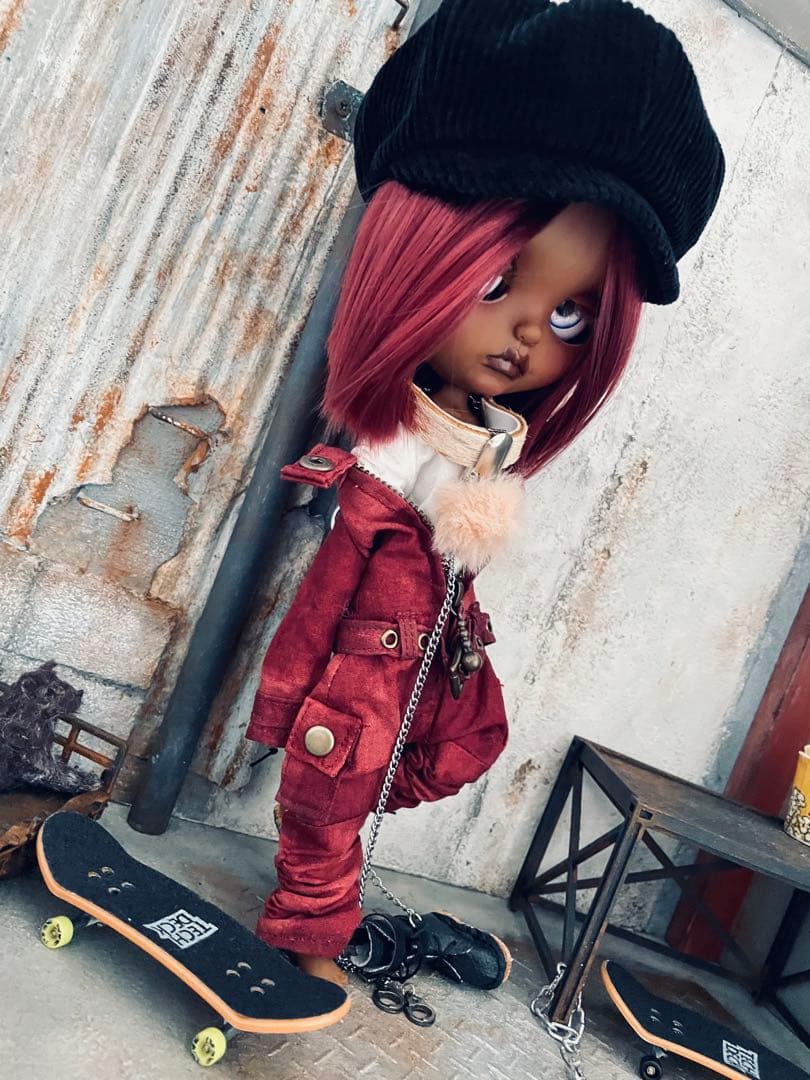 カスタム アイシードール スーパーブラック アウトフィット付属 フルセット