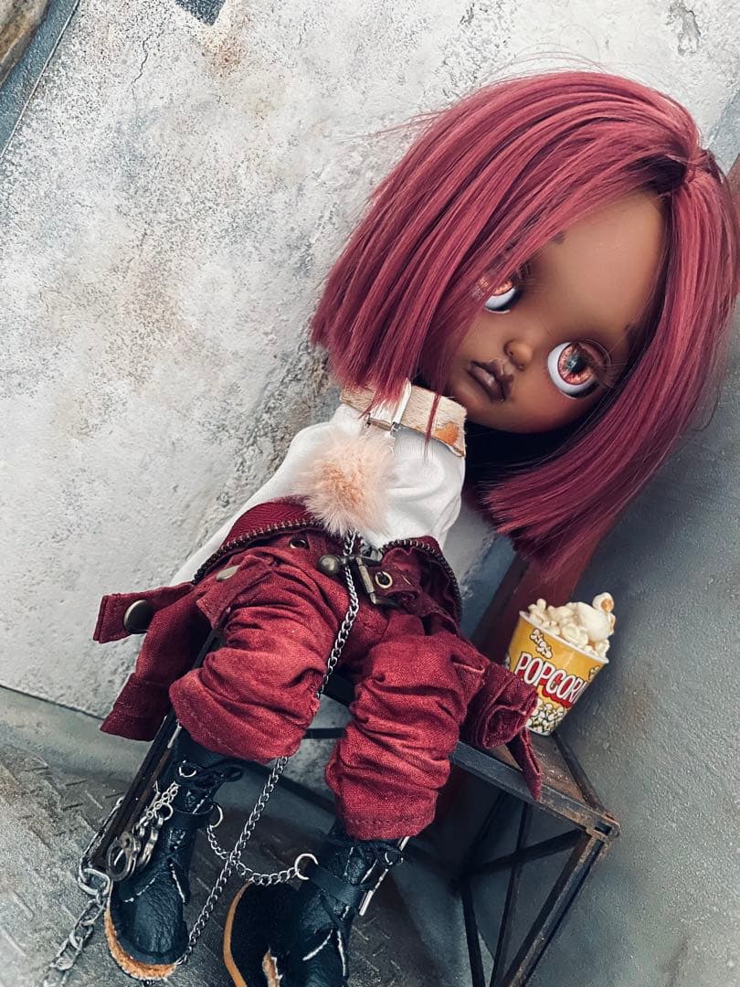 カスタム アイシードール スーパーブラック アウトフィット付属 フルセット