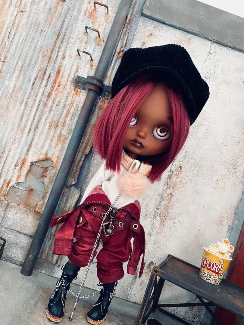 カスタム アイシードール スーパーブラック アウトフィット付属 フルセット