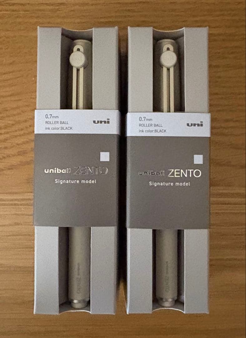 uniballZENTO ユニボールゼント シグネチャーモデル　0.7 2本