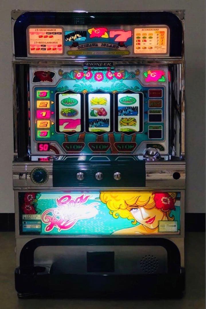 ４号機☆シオサイ３０☆パイオニア パチスロ 実機☆
