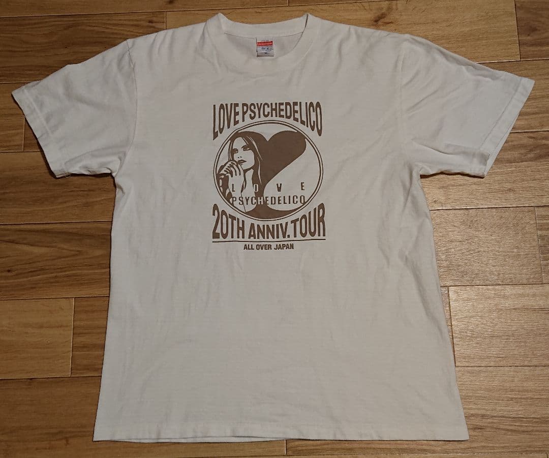 LOVE PSYCHEDELICO 20周年記念ツアー Tシャツ