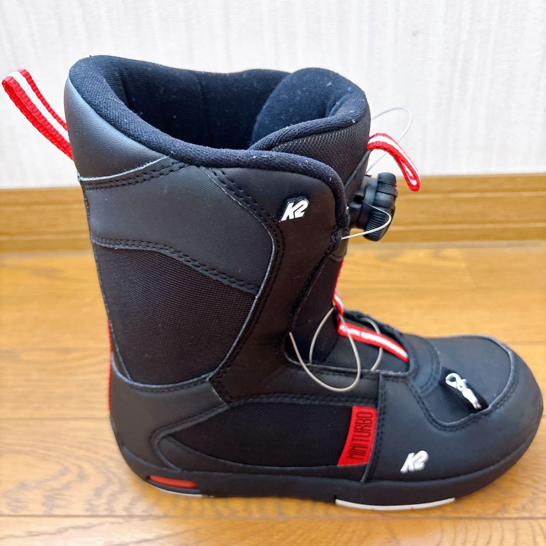 K2 ケーツー キッズ スノーボードブーツ 23-25cmミニターボ