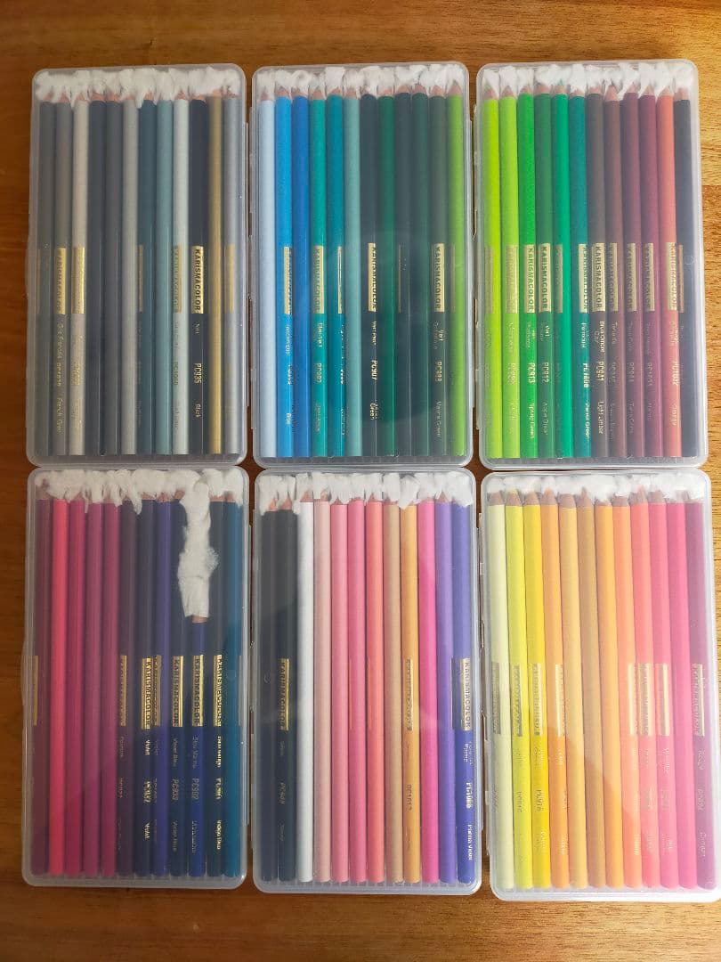 カリスマカラー　油性色鉛筆　72色