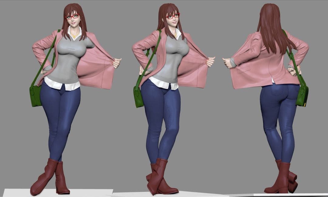 dainanaban 真希波・マリ・イラストリアス （私服）レジンキット