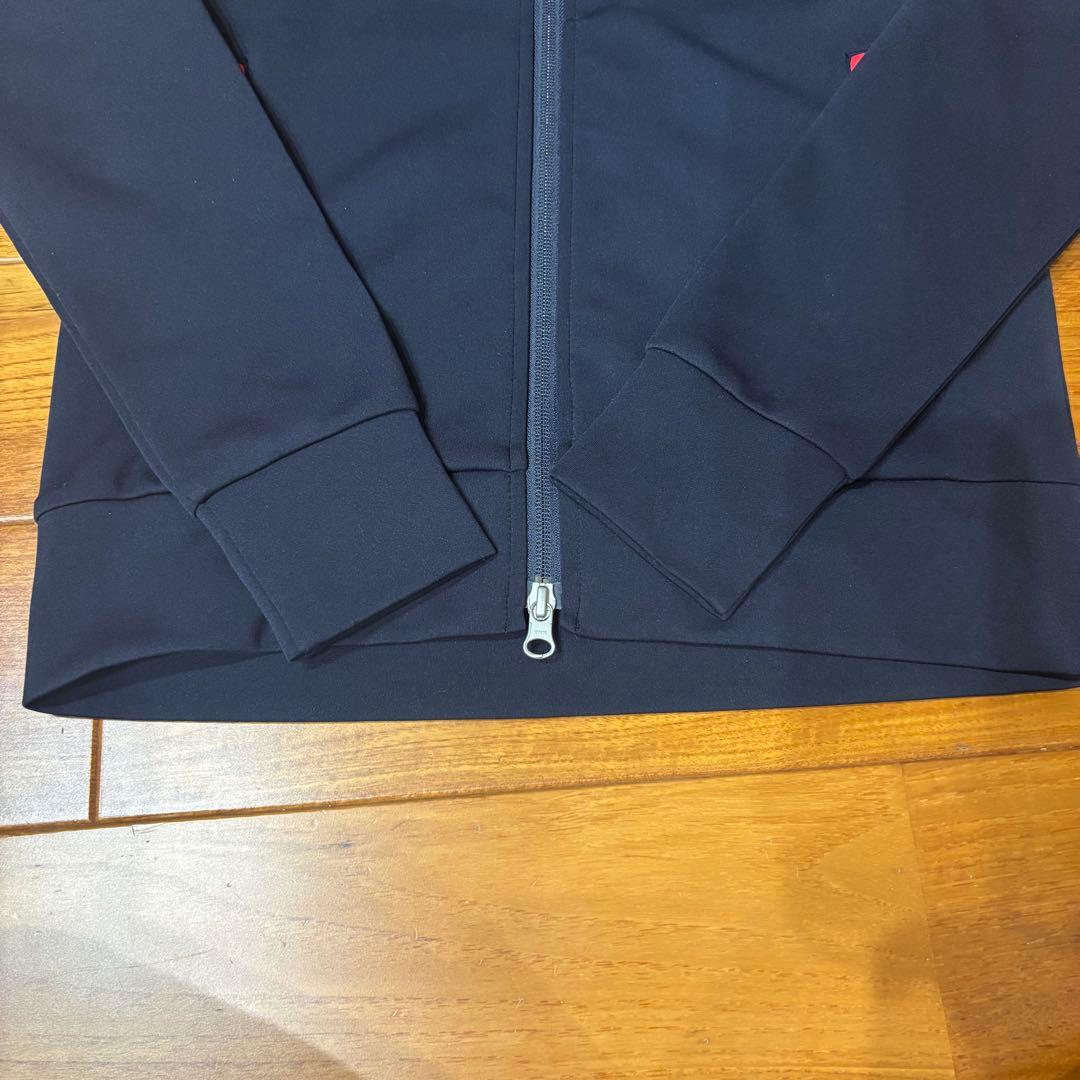 BRIEFING GOLF 3Dロゴパーカーレディース　ブラックネイビーSサイズ